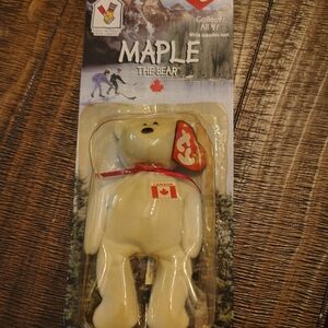 Maple the Bear Plush Toy - Cream